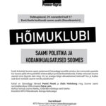 Fenno-Ugria hõimuklubis 29.11 saami poliitika ja kodanikualgatused Soomes
