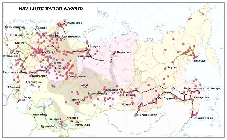 NSVL vangilaagrid