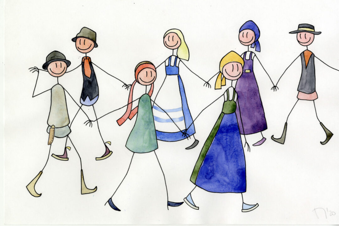 Raija Pyöli 80 illustratsioon